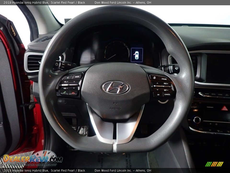2019 Hyundai Ioniq Hybrid Blue Scarlet Red Pearl / Black Photo #25