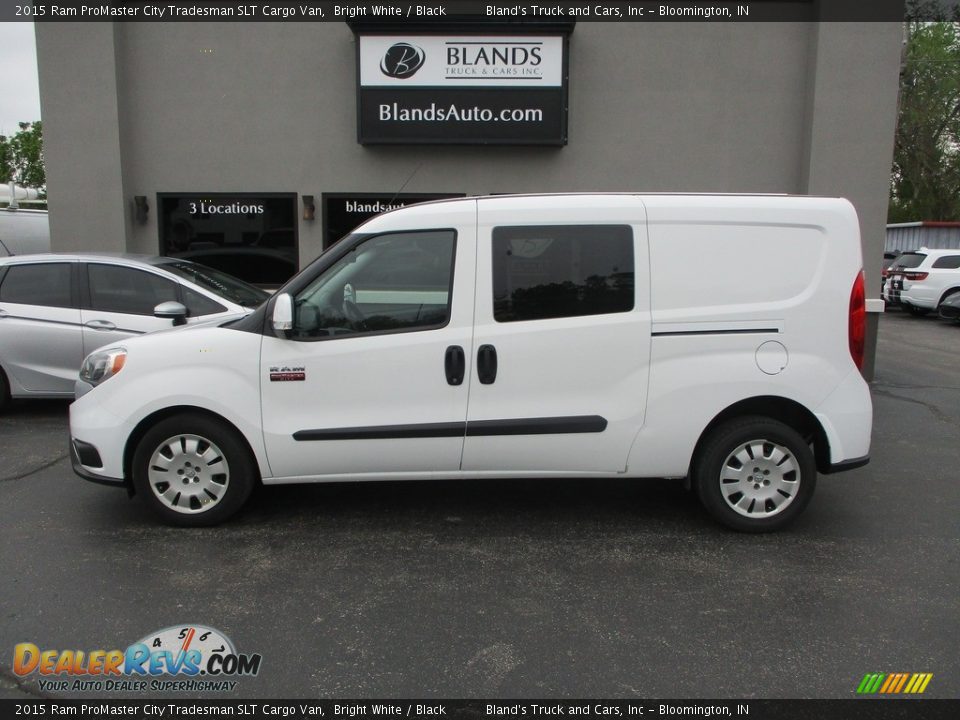 2015 Ram ProMaster City Tradesman SLT Cargo Van Bright White / Black Photo #1