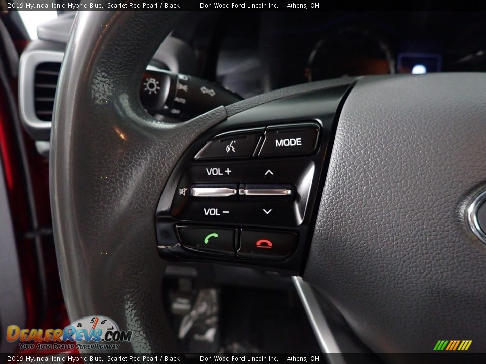 2019 Hyundai Ioniq Hybrid Blue Scarlet Red Pearl / Black Photo #27