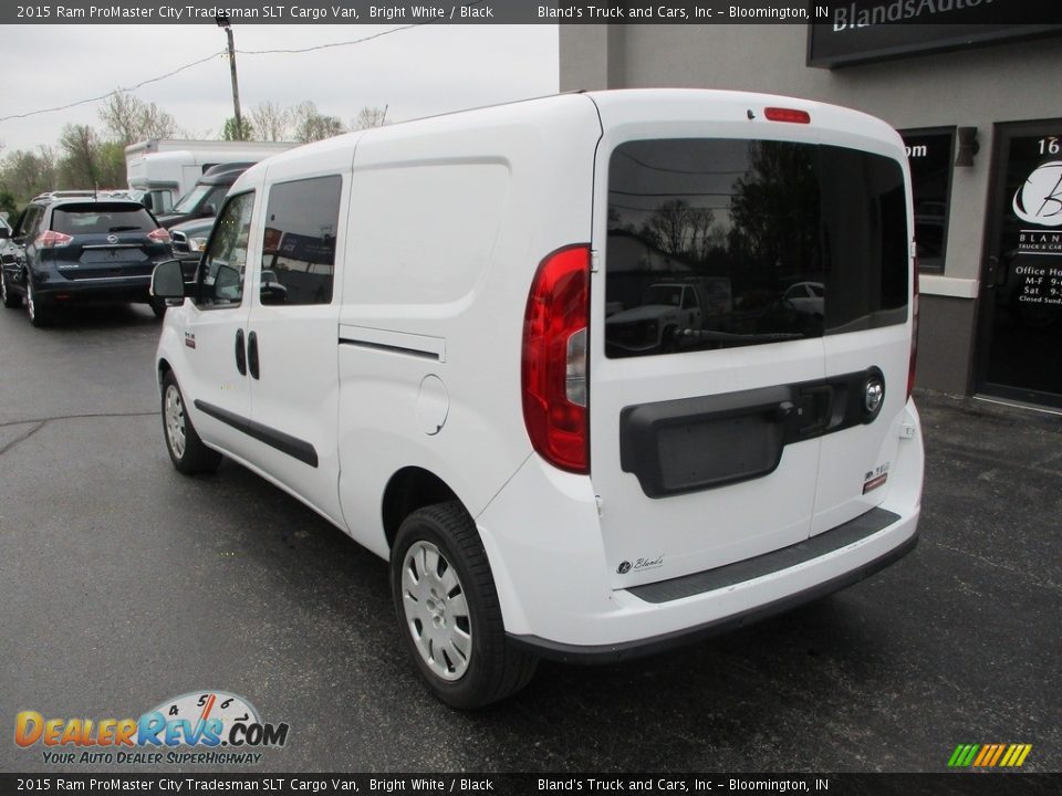 2015 Ram ProMaster City Tradesman SLT Cargo Van Bright White / Black Photo #3