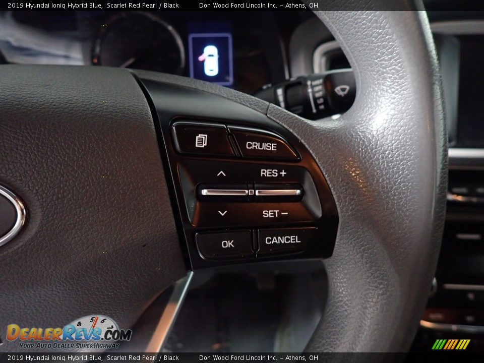2019 Hyundai Ioniq Hybrid Blue Scarlet Red Pearl / Black Photo #28
