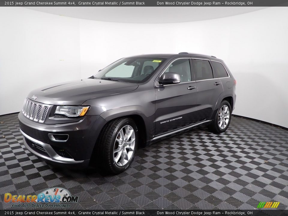 Granite Crystal Metallic 2015 Jeep Grand Cherokee Summit 4x4 Photo #9