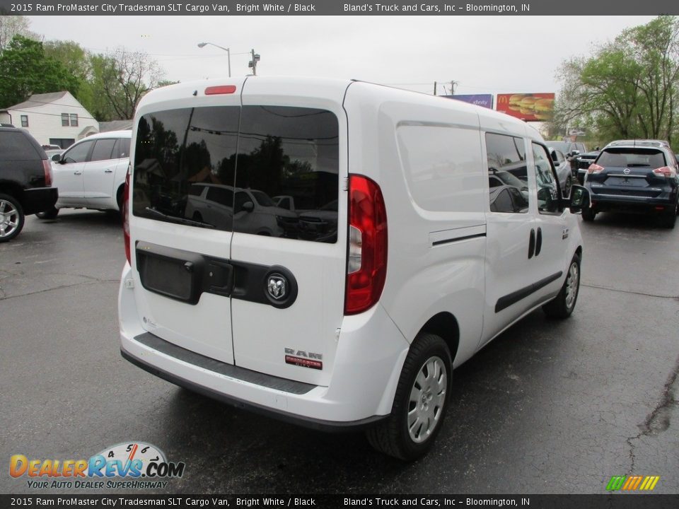 2015 Ram ProMaster City Tradesman SLT Cargo Van Bright White / Black Photo #4