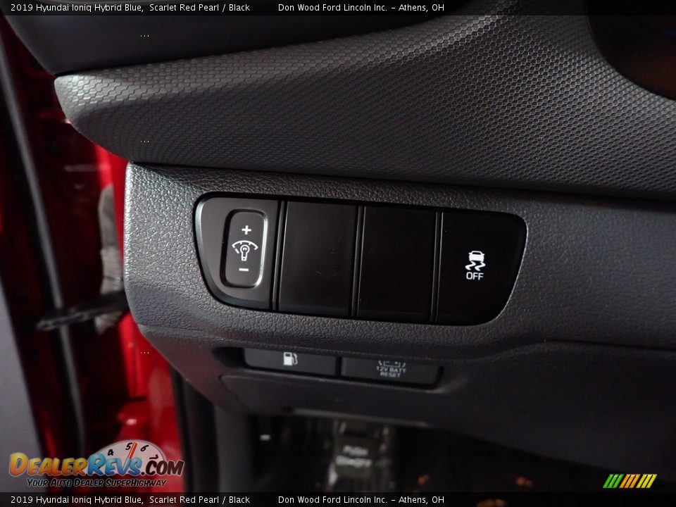2019 Hyundai Ioniq Hybrid Blue Scarlet Red Pearl / Black Photo #29