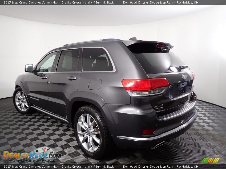 Granite Crystal Metallic 2015 Jeep Grand Cherokee Summit 4x4 Photo #10