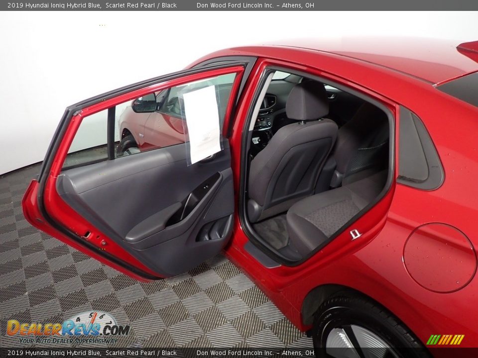 2019 Hyundai Ioniq Hybrid Blue Scarlet Red Pearl / Black Photo #32
