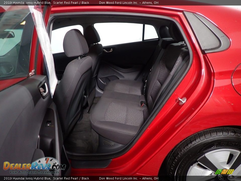 2019 Hyundai Ioniq Hybrid Blue Scarlet Red Pearl / Black Photo #33