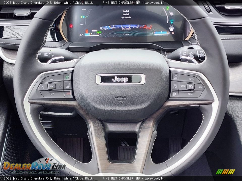 2023 Jeep Grand Cherokee 4XE Steering Wheel Photo #8