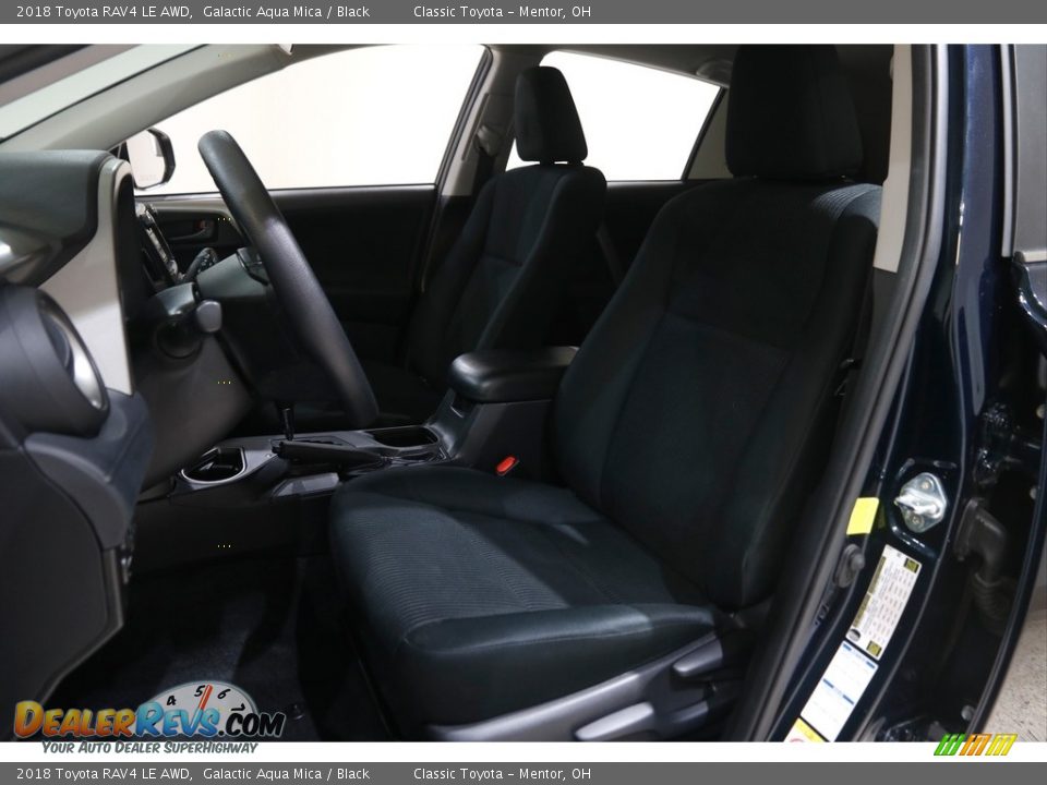 Front Seat of 2018 Toyota RAV4 LE AWD Photo #5