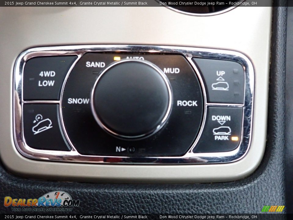 Controls of 2015 Jeep Grand Cherokee Summit 4x4 Photo #25