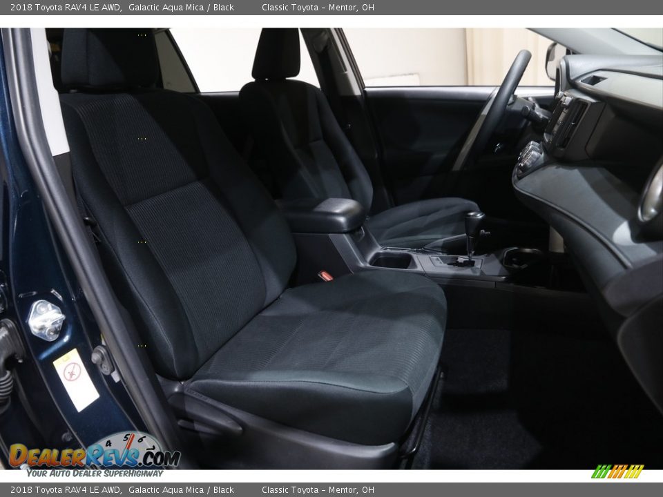 Front Seat of 2018 Toyota RAV4 LE AWD Photo #15