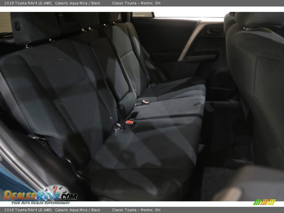 Rear Seat of 2018 Toyota RAV4 LE AWD Photo #16