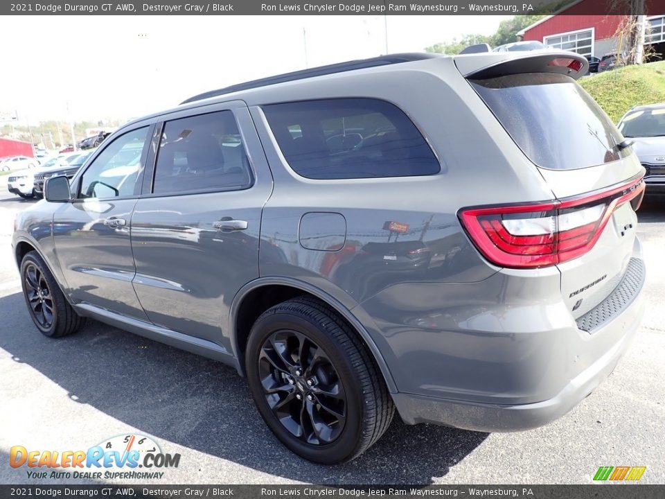 2021 Dodge Durango GT AWD Destroyer Gray / Black Photo #3