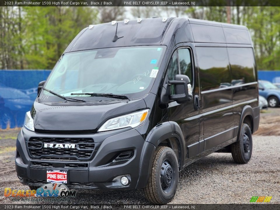 Front 3/4 View of 2023 Ram ProMaster 1500 High Roof Cargo Van Photo #1