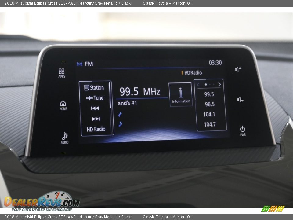 Audio System of 2018 Mitsubishi Eclipse Cross SE S-AWC Photo #10