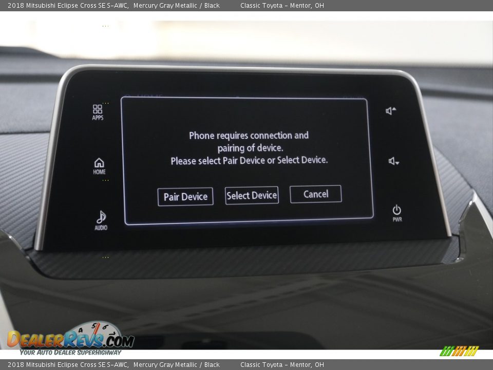 2018 Mitsubishi Eclipse Cross SE S-AWC Mercury Gray Metallic / Black Photo #11