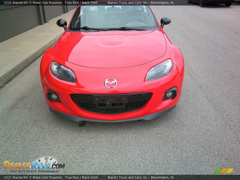 2015 Mazda MX-5 Miata Club Roadster True Red / Black Cloth Photo #7