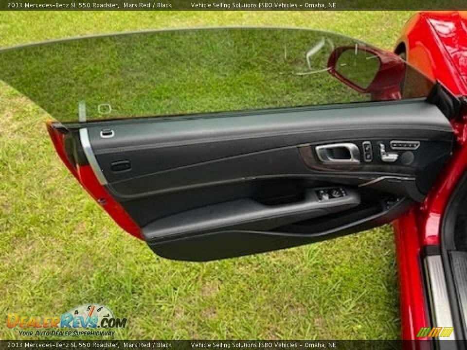 2013 Mercedes-Benz SL 550 Roadster Mars Red / Black Photo #2