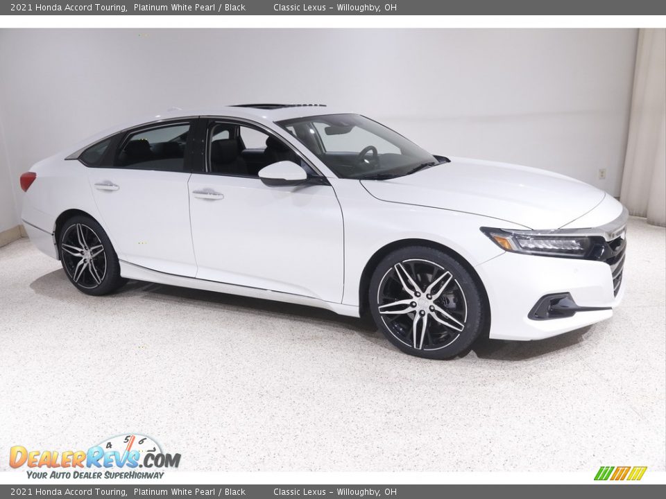 Platinum White Pearl 2021 Honda Accord Touring Photo #1