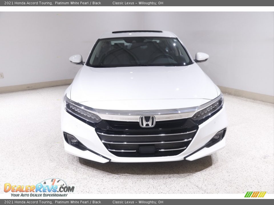 2021 Honda Accord Touring Platinum White Pearl / Black Photo #2