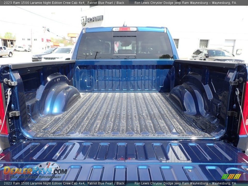 2023 Ram 1500 Laramie Night Edition Crew Cab 4x4 Patriot Blue Pearl / Black Photo #5