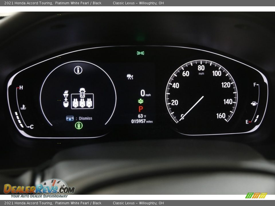 2021 Honda Accord Touring Gauges Photo #8