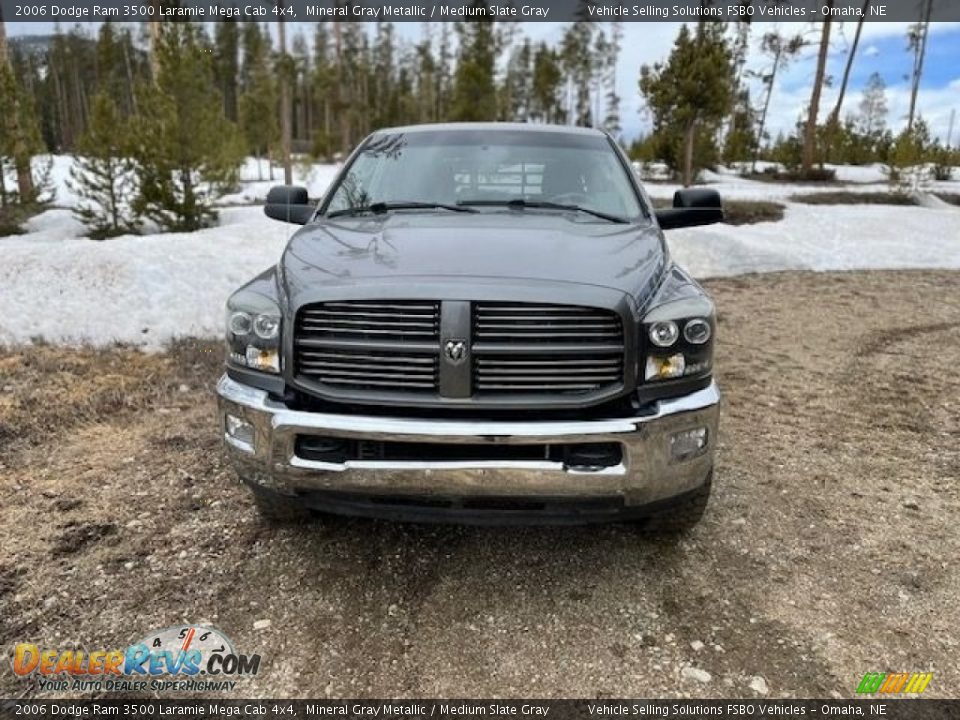 2006 Dodge Ram 3500 Laramie Mega Cab 4x4 Mineral Gray Metallic / Medium Slate Gray Photo #3