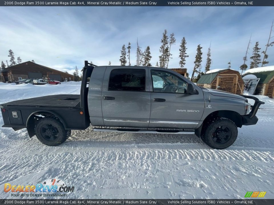 2006 Dodge Ram 3500 Laramie Mega Cab 4x4 Mineral Gray Metallic / Medium Slate Gray Photo #4