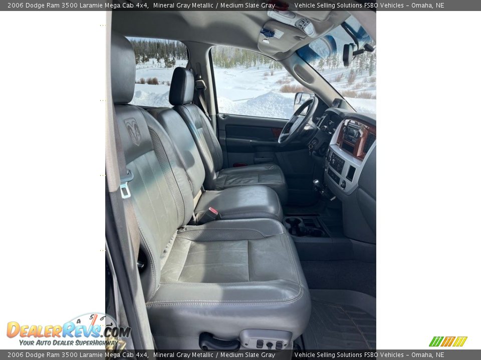 2006 Dodge Ram 3500 Laramie Mega Cab 4x4 Mineral Gray Metallic / Medium Slate Gray Photo #8