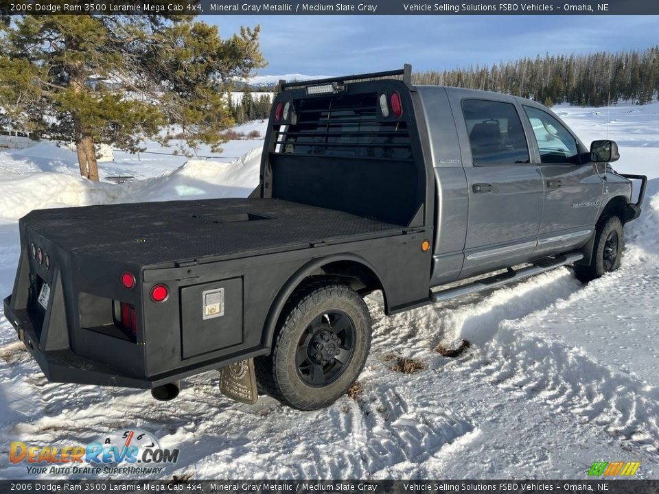 2006 Dodge Ram 3500 Laramie Mega Cab 4x4 Mineral Gray Metallic / Medium Slate Gray Photo #15