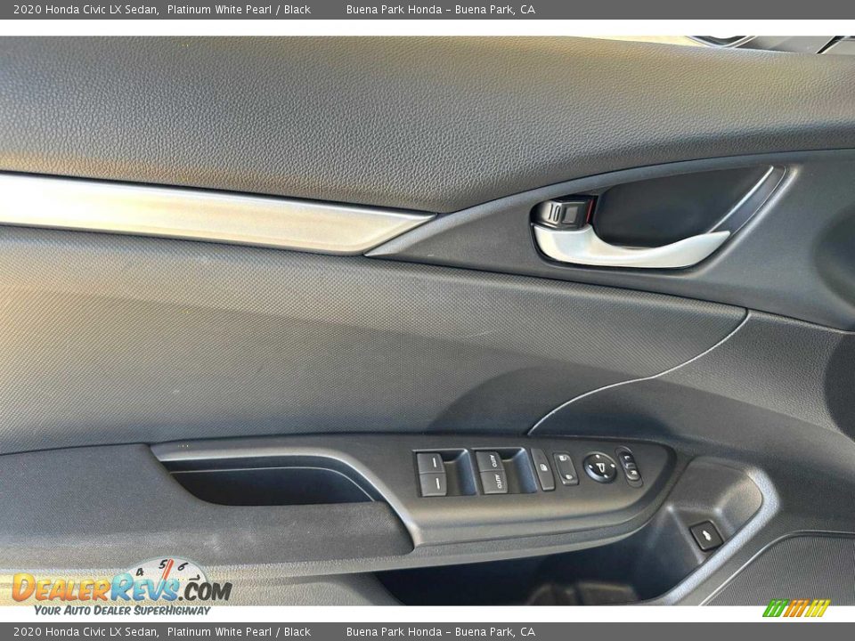 Door Panel of 2020 Honda Civic LX Sedan Photo #11