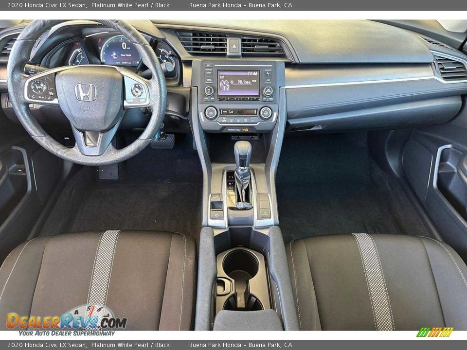 Dashboard of 2020 Honda Civic LX Sedan Photo #14