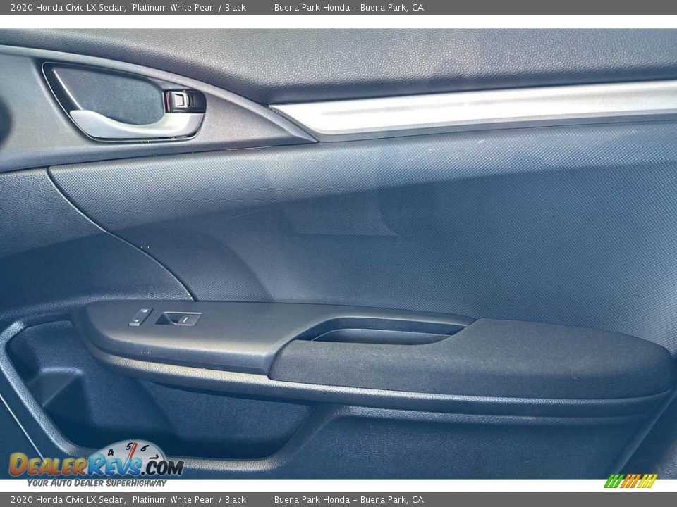 2020 Honda Civic LX Sedan Platinum White Pearl / Black Photo #18