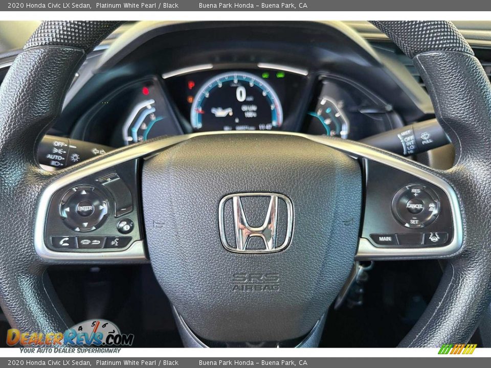 2020 Honda Civic LX Sedan Steering Wheel Photo #23