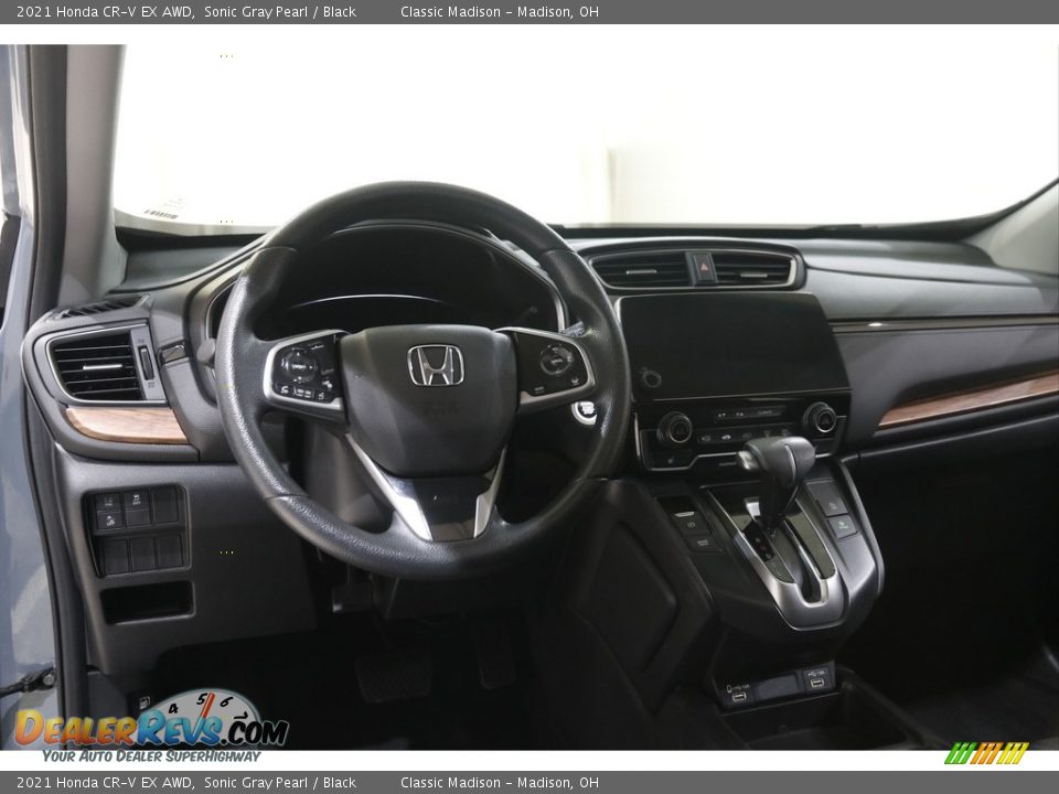 2021 Honda CR-V EX AWD Sonic Gray Pearl / Black Photo #6