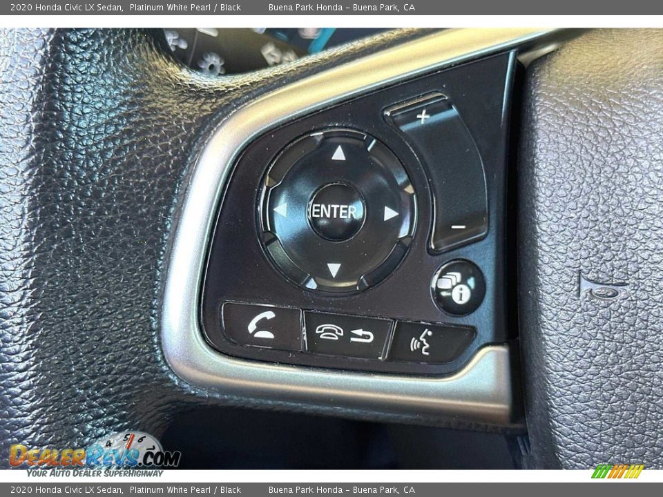 2020 Honda Civic LX Sedan Steering Wheel Photo #24
