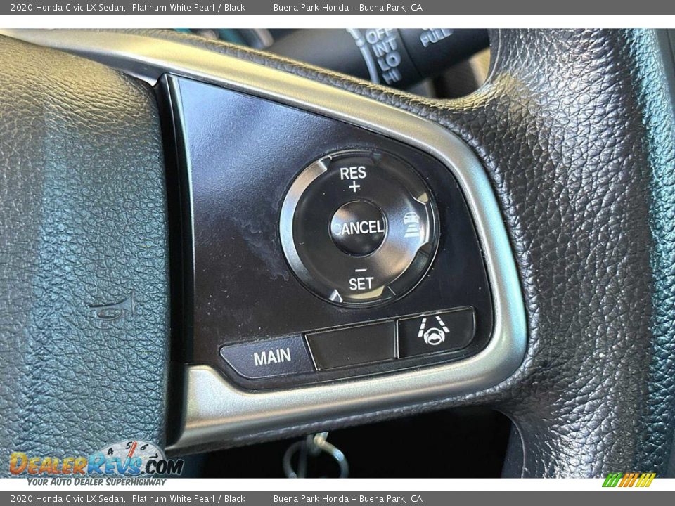 2020 Honda Civic LX Sedan Steering Wheel Photo #25