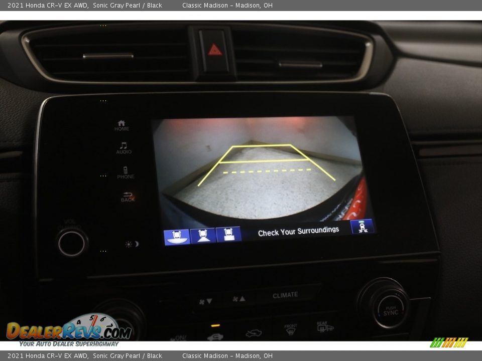 2021 Honda CR-V EX AWD Sonic Gray Pearl / Black Photo #12
