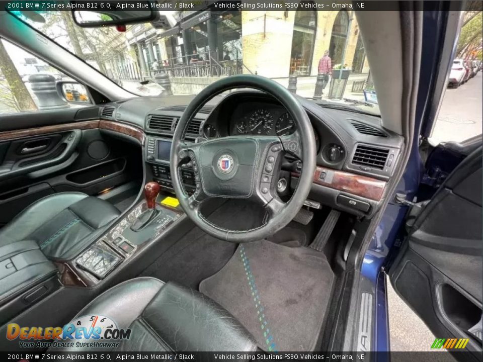2001 BMW 7 Series Alpina B12 6.0 Steering Wheel Photo #16