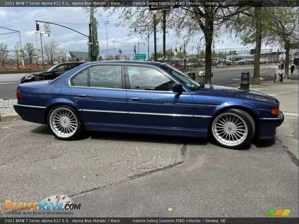 Alpina Blue Metallic 2001 BMW 7 Series Alpina B12 6.0 Photo #17