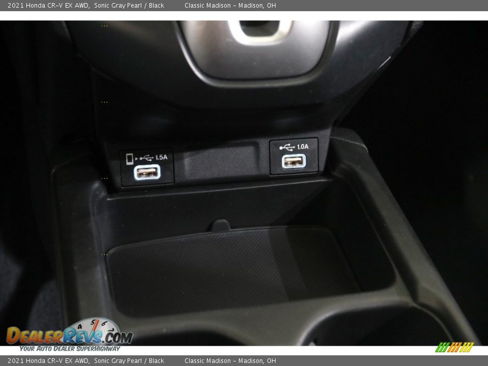 2021 Honda CR-V EX AWD Sonic Gray Pearl / Black Photo #16