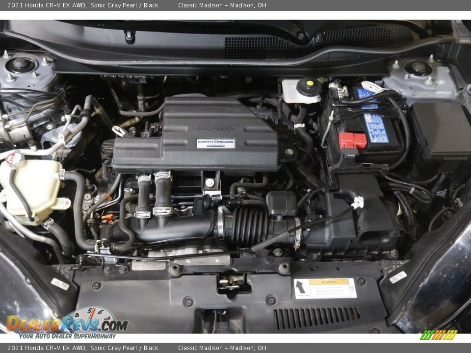 2021 Honda CR-V EX AWD Sonic Gray Pearl / Black Photo #21