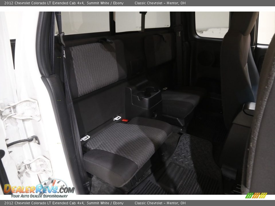 2012 Chevrolet Colorado LT Extended Cab 4x4 Summit White / Ebony Photo #12