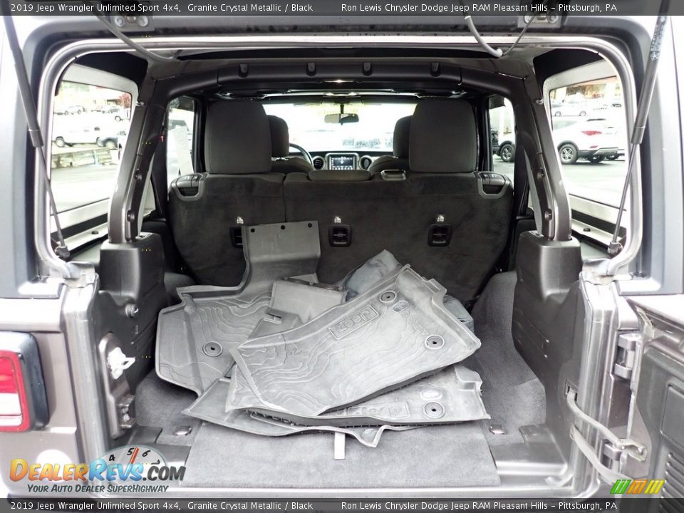 2019 Jeep Wrangler Unlimited Sport 4x4 Granite Crystal Metallic / Black Photo #5