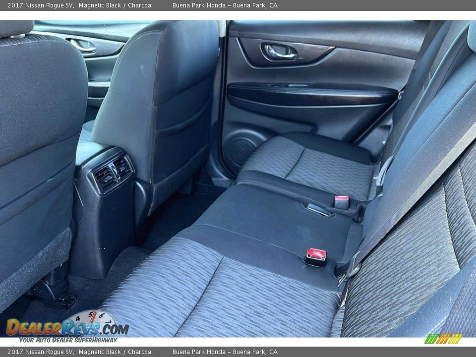 Rear Seat of 2017 Nissan Rogue SV Photo #13