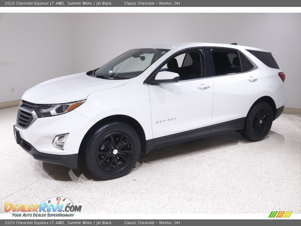 2020 Chevrolet Equinox LT AWD Summit White / Jet Black Photo #3