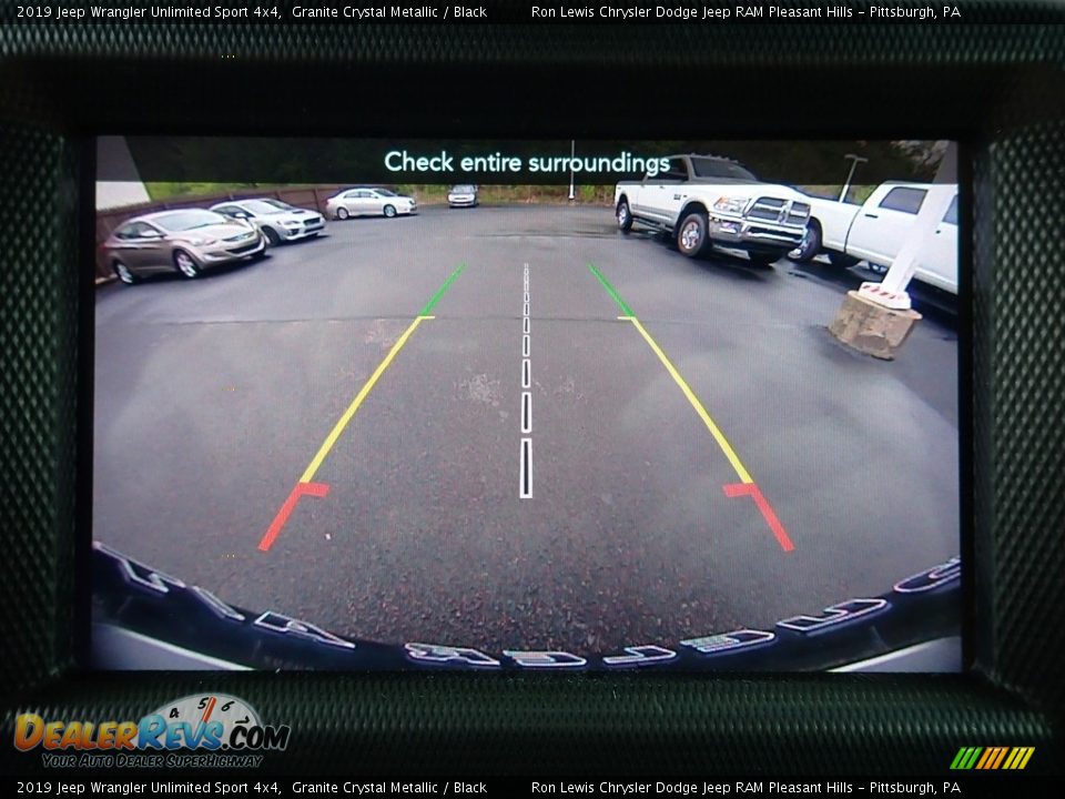 2019 Jeep Wrangler Unlimited Sport 4x4 Granite Crystal Metallic / Black Photo #18