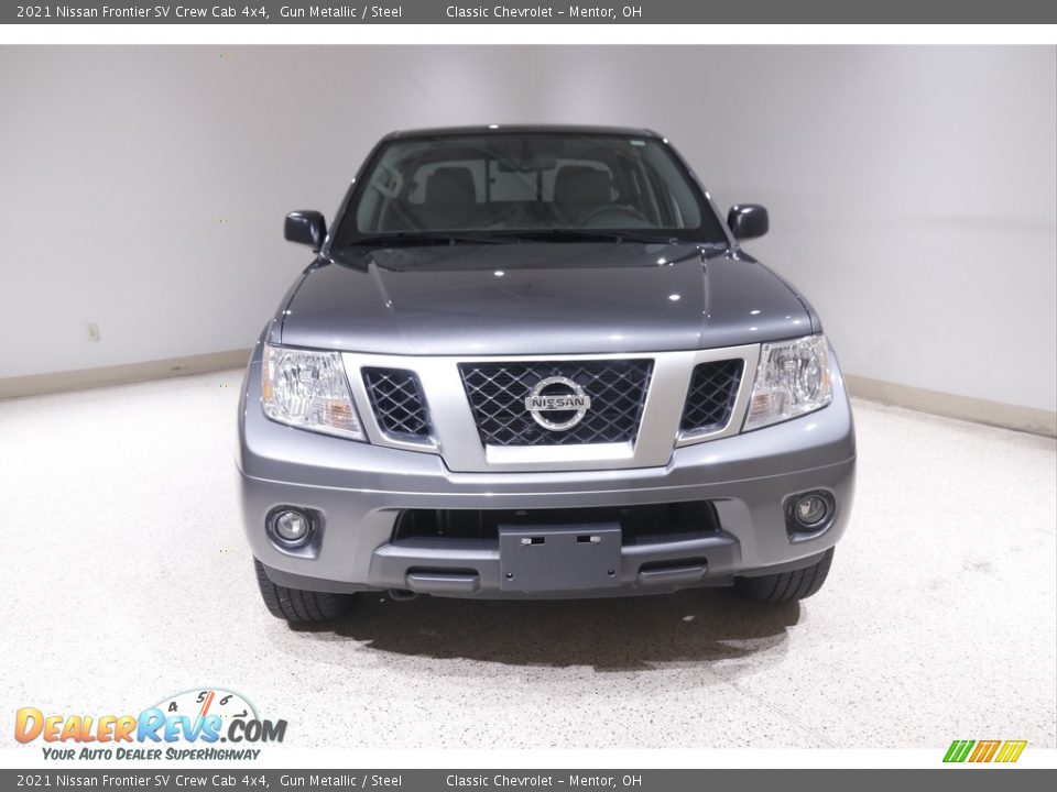 2021 Nissan Frontier SV Crew Cab 4x4 Gun Metallic / Steel Photo #2