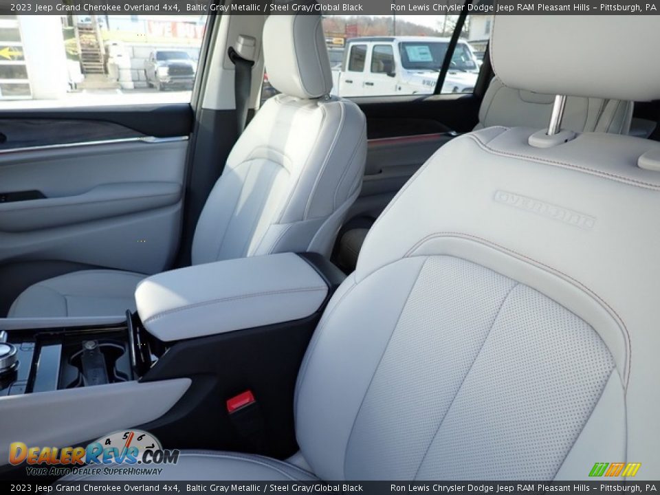 2023 Jeep Grand Cherokee Overland 4x4 Baltic Gray Metallic / Steel Gray/Global Black Photo #11