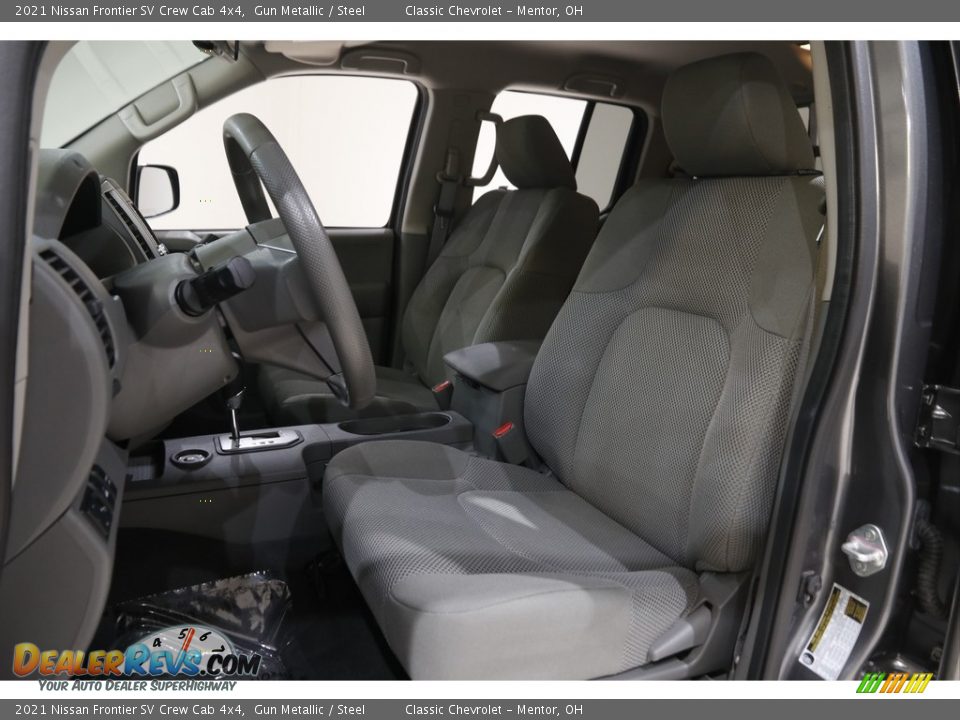 2021 Nissan Frontier SV Crew Cab 4x4 Gun Metallic / Steel Photo #5